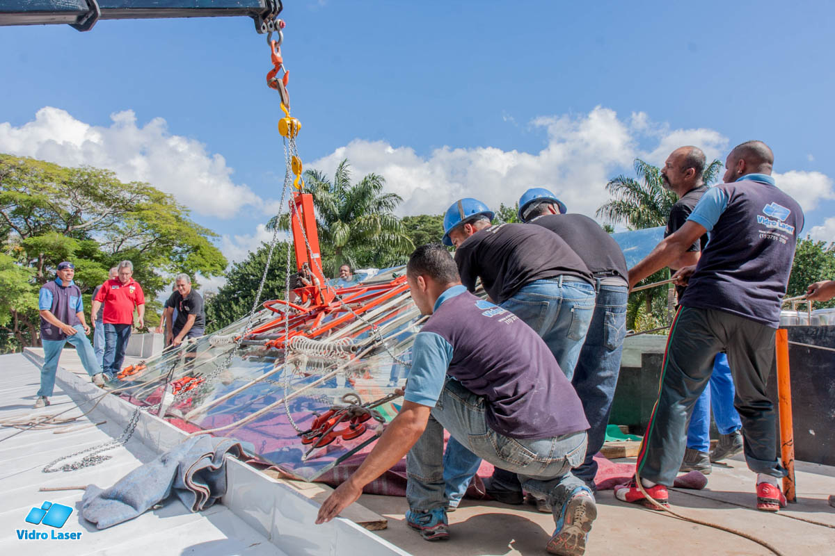 instalacao vidro cobertura residencial