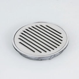 ralo circular aço inox